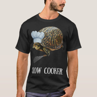 おもしろい料理TSlowクッカー亀ティー Tシャツ