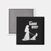 おもしろい新婦結婚学士バチェロレッテGa マグネット (正面/裏面)