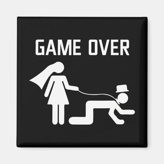 おもしろい新婦結婚学士バチェロレッテPa マグネット (正面)