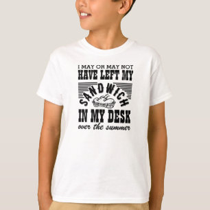 おもしろい新学期のTシャツ Tシャツ