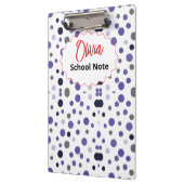 おもしろい新学期サプライ子供へまたは先生 クリップボード (左)