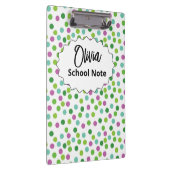 おもしろい新学期サプライ子供へまたは先生 クリップボード (右)