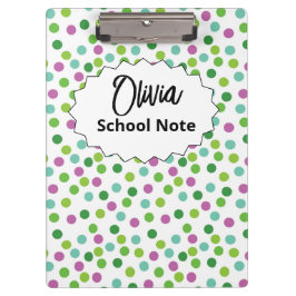 おもしろい新学期サプライ子供へまたは先生 クリップボード