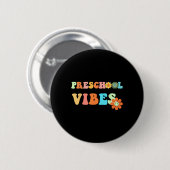 おもしろい新学期プレスクールVibesScの初日 缶バッジ (正面&裏面)