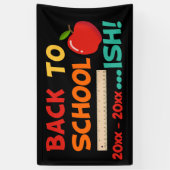 おもしろい新学期...イッシュ！2025-2026 横断幕 (縦)