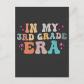 おもしろい新学期 私の3年生時代の先生 ポストカード (正面)