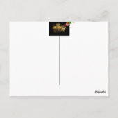 おもしろい新年おめでとう！ ポストカード (裏面)