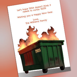 おもしろい新年の太鼓火 シーズンカード