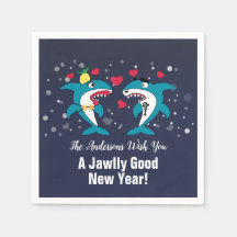 おもしろい新年サメ名海軍