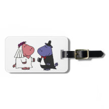 おもしろい新郎新婦の結婚漫画