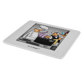 「おもしろい新鮮か?」 ユーモア切り出しボード カッティングボード (角)