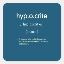 おもしろい方鉛定義ビーガン スクエアシール