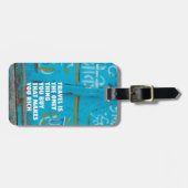 おもしろい旅行インスピレーション生活引用文荷物タグ ラゲッジタグ (正面横)