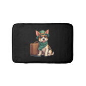 おもしろい旅行用バッググラフィック付きスーツケースLo バスマット (正面)