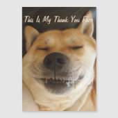 おもしろい日本の可愛いスマイル感謝してい君 (正面)