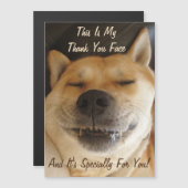 おもしろい日本の可愛いスマイル感謝してい君 (正面/裏面)