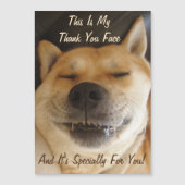 おもしろい日本の可愛いスマイル感謝してい君 (正面)