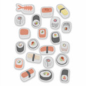 おもしろい日本の寿 シール (正面)