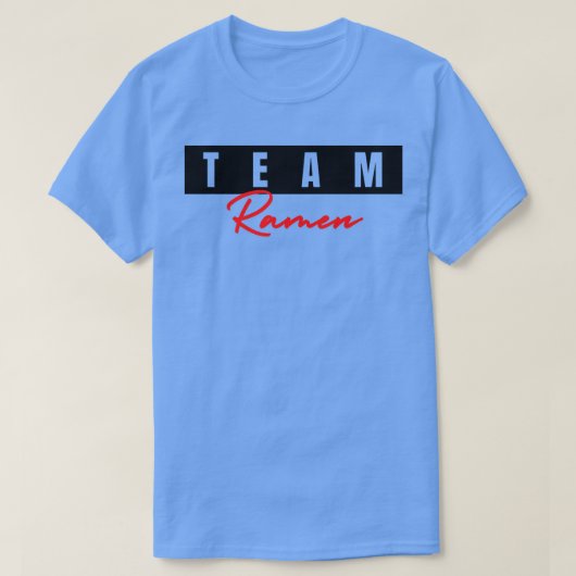 おもしろい日本の麺ラーメン愛人ラーメン値リスト Tシャツ (デザイン正面)