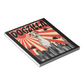 おもしろい日本のDogzilla Wippet ノートパッド (アングル)