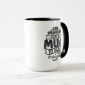 おもしろい日飲み マグカップ (正面右)