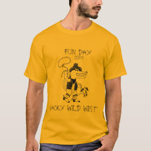 おもしろい日2009年/風変りな野生の西 Tシャツ