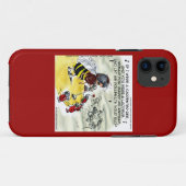 おもしろい昆虫のナイトクラブシンガー iPhone 5 カバー (裏面(横))