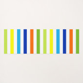 おもしろい明るいはっきりしたと – モダンストライプ ヨガマット (裏面(横))