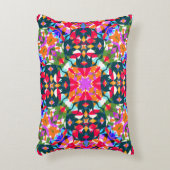 おもしろい明るいパターンモダン折衷性ドーパミン受容体 アクセントクッション (正面(垂直))