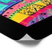 おもしろい明るい楽しむ今日の引用文教室 ポスター (角)