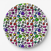 おもしろい明カラフルるモダンパーティーパターン