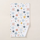 おもしろい星型 バスタオルセット (ハンドタオル)
