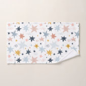 おもしろい星型 バスタオルセット (ハンドタオル)