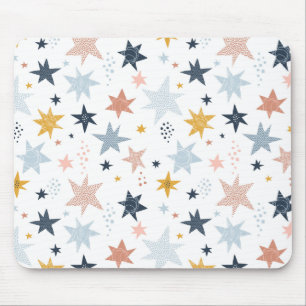 おもしろい星型 マウスパッド