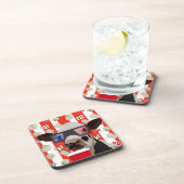 おもしろい映画ナイトレトロ牛 コースター (右側)