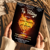 おもしろい映画館ポスターテーマ結婚ズ 箔招待状