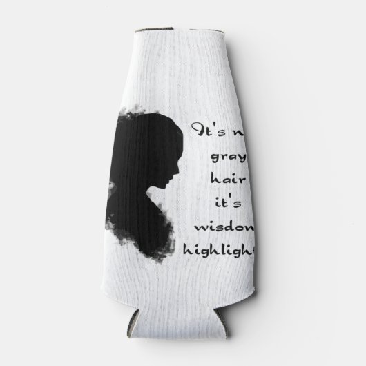 おもしろい時代「丘を越える」引用文ウィズダムのハイライト ボトルクーラー (正面)