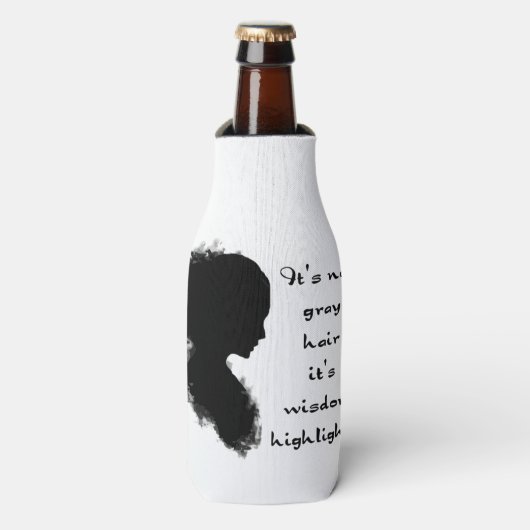 おもしろい時代「丘を越える」引用文ウィズダムのハイライト ボトルクーラー (ボトル正面)