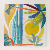 おもしろい時間熱帯パズル ジグソーパズル (横)