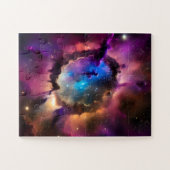 おもしろい景観の宇宙外宇宙星雲 ジグソーパズル (横)