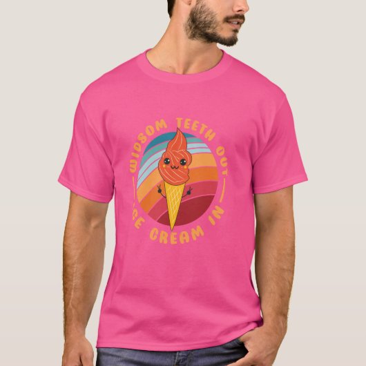 おもしろい智歯の抽出の回復Widsom Teet Tシャツ (正面)