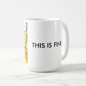 おもしろい暗号犬、こ素晴らしれは。 コーヒーマグカップ (正面右)