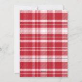 おもしろい書のクリスマス描! シーズンカード (裏面)