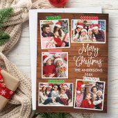 おもしろい書木目楽クリスマスクラフトテープ シーズンカード