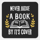 おもしろい書 スクエアシール (正面)