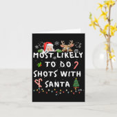 おもしろい最も物語おもしろいの可能性が高いクリスマスのパジャマF カード (黄色い花)