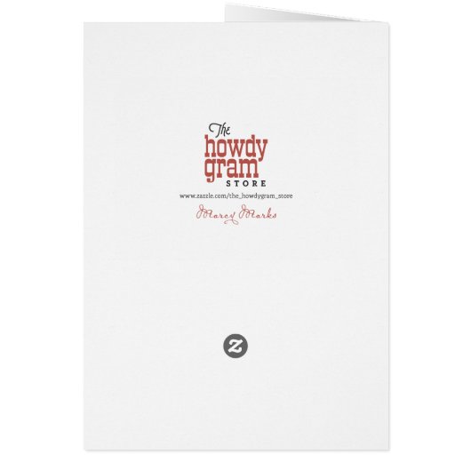 「おもしろい最初の七面鳥を撃った」いいカードを手に入れる (裏面)