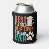 おもしろい最高のひげ愛犬パパ 缶クーラー (缶裏面)