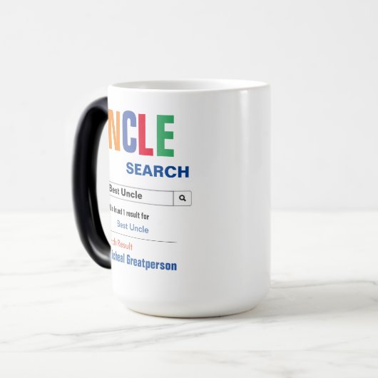 おもしろい最高のカスタムギフト モーフィングマグカップ (正面左)