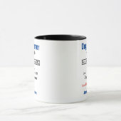 おもしろい最高のカスタムドッグトリマー マグカップ (中央)